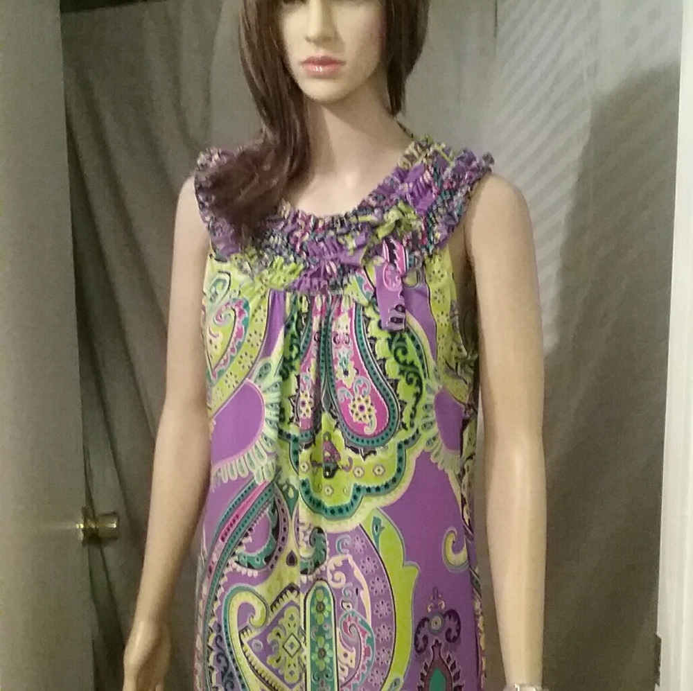Dress/CLARIE sz 12 sh 14 x 2 Len 38 chest
